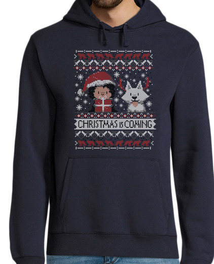 Sweat-shirt À Capuche Pour Homme Noël approche