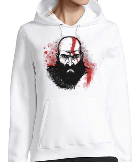 Sweat-shirt À Capuche Pour Femme pouvoir de la guerre