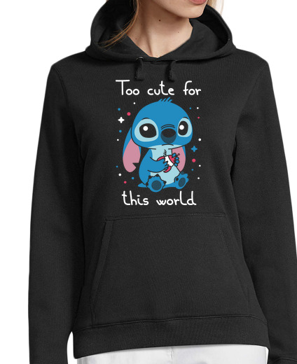 Sweat-shirt À Capuche Pour Femme trop mignon pour ce monde