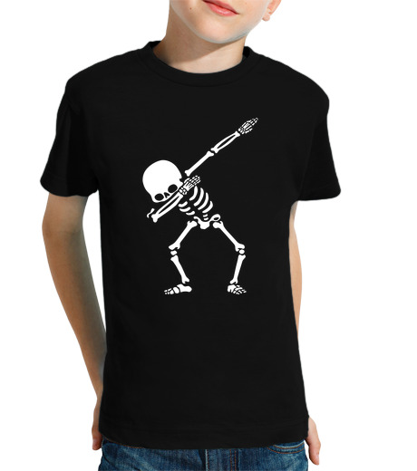 Camiseta Niño Manga Corta Esqueleto DAB laTostadora