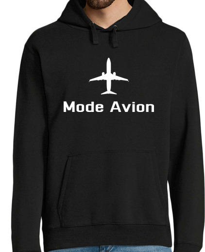 Sweat-shirt À Capuche Pour Homme mode avion