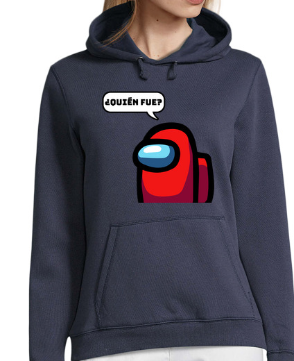 Sweat-shirt À Capuche Pour Femme parmi nous qui était