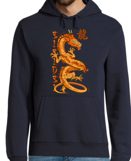 Sweat-shirt À Capuche Pour Homme dragon