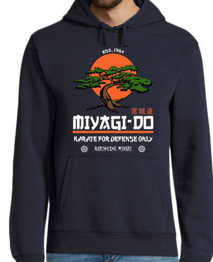 Sweat-shirt À Capuche Pour Homme miyagi-do