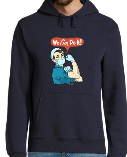 Sweat-shirt À Capuche Pour Homme travailleurs du domaine de la santé