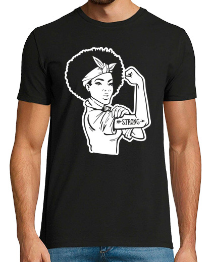 Image of girl power strong woman