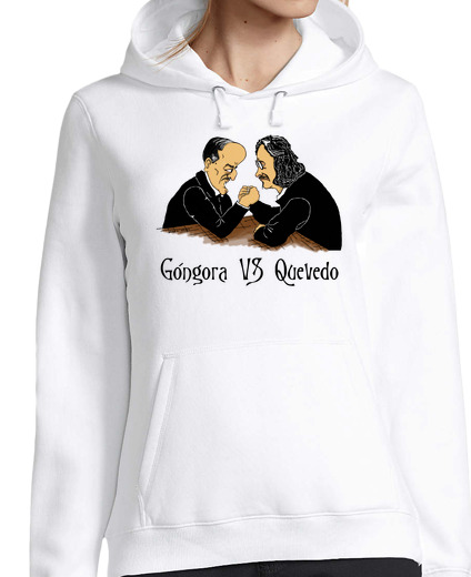 Sweat-shirt À Capuche Pour Femme góngora vs quevedo