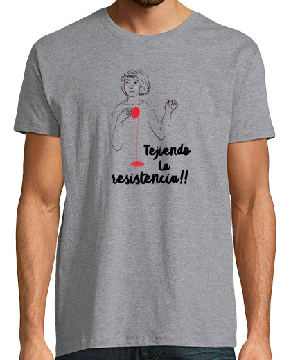 Image of t shirt weaving the resistance, monica jiménez