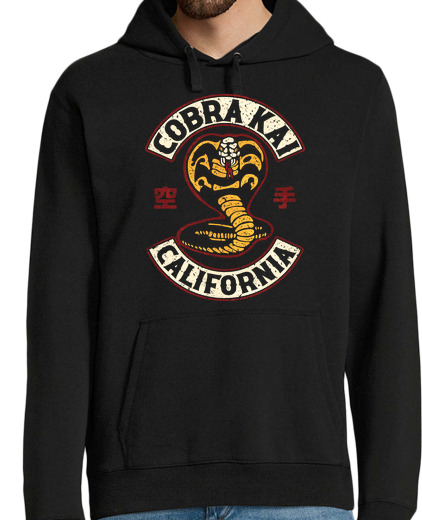 Sweat-shirt À Capuche Pour Homme cobra kai californie