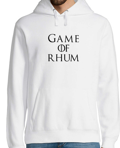 Sweat-shirt À Capuche Pour Homme Game of Rhum - Parodie Humour Fun Cool