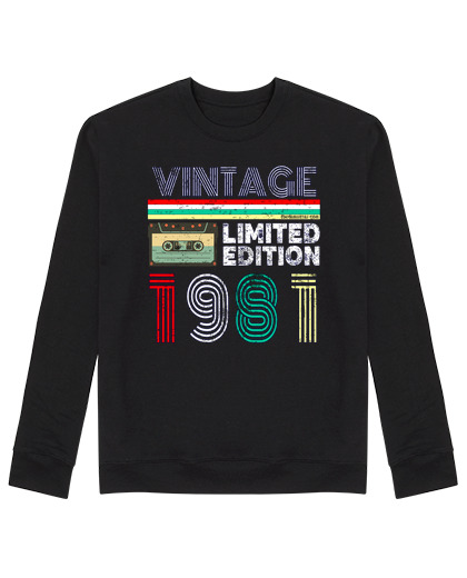 Sweat Unisexe Millésime 1981 - édition limitée