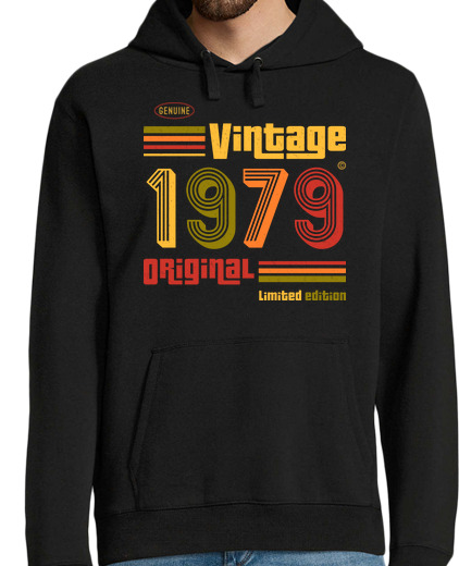 Sweat-shirt À Capuche Pour Homme millésime 1979