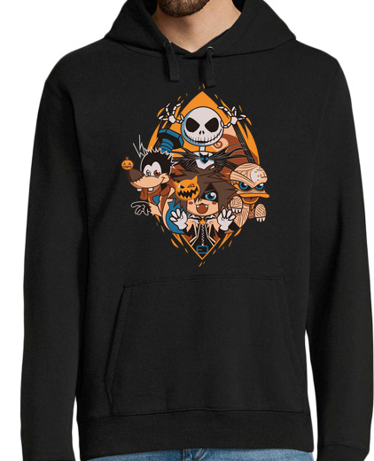 Sweat-shirt À Capuche Pour Homme c39est h all halloween