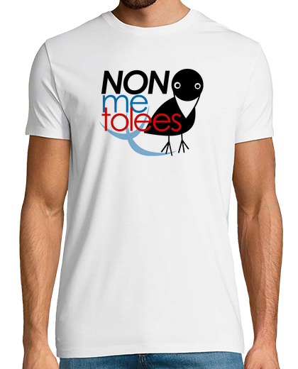 Image of non me tolees - man t-shirt - man t-shirt premium quality
