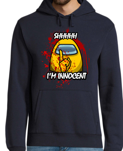 Sweat-shirt À Capuche Pour Homme je suis innocent