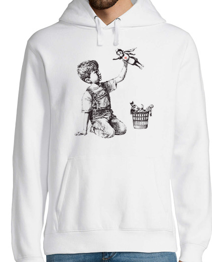 Sweat-shirt À Capuche Pour Homme Game Changer - Banksy