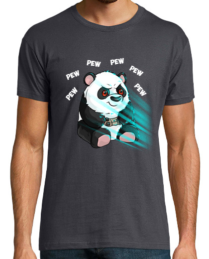 Image of panda bear gamer pew pew gaming video games panda bears