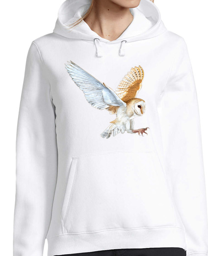 Sweat-shirt À Capuche Pour Femme hibou chassé and o