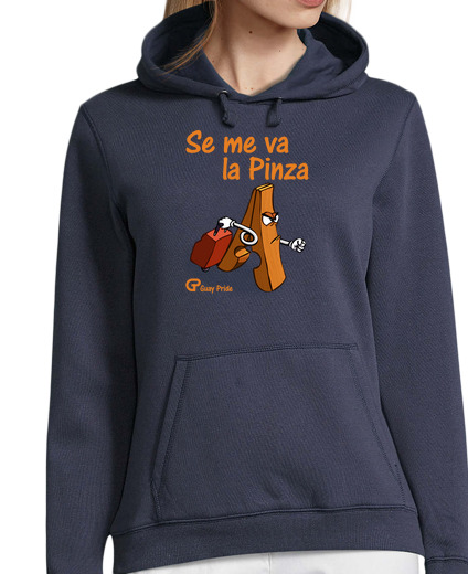 Sweat-shirt À Capuche Pour Femme je vais couper