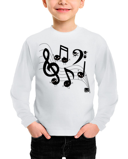 Camiseta Niño Manga Larga Música laTostadora