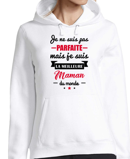 Sweat-shirt À Capuche Pour Femme Meilleure maman du monde