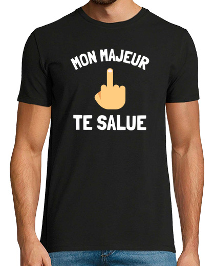 Image of middle finger greets you humor middle finger