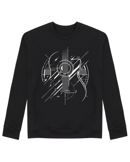 Sweat Unisexe Homme, sweat, noir