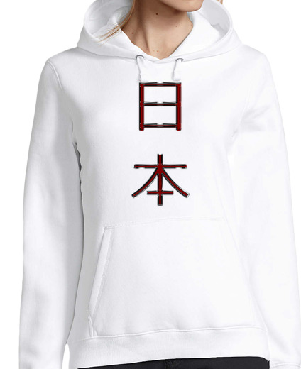 Sweat-shirt À Capuche Pour Femme dragon rouge du japon