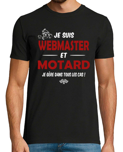 Image of webmaster and biker motorcycle humor gi