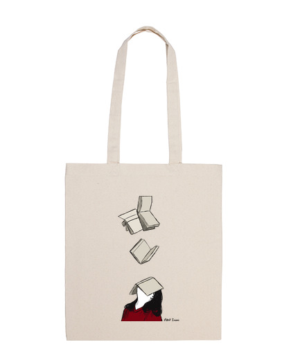 Image of books cloth bag