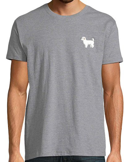 Image of minimalist maltese bichon, t shirt