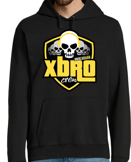 Image of 2023 official xbro crew emblem hoodie - front