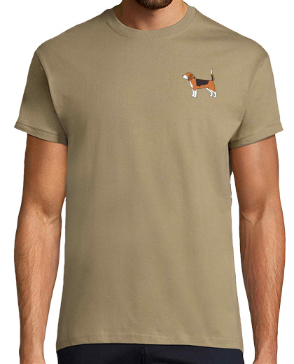 Image of minimalist beagle t shirt