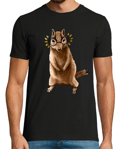 Image of Cute Chipmunk With Hippie Glasses