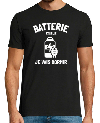 Image of low battery sleep humor funny