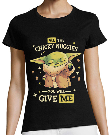 Image of baby yoda mandalorian chicky nuggies