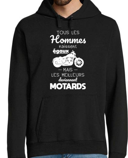 Sweat-shirt À Capuche Pour Homme Hommes égaux meilleurs motards