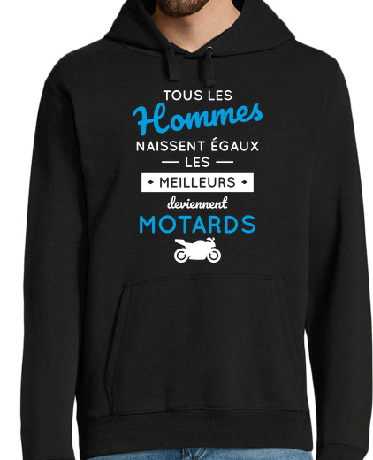 Sweat-shirt À Capuche Pour Homme Hommes égaux meilleurs motards