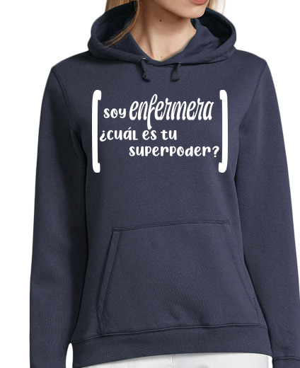 Sweat-shirt À Capuche Pour Femme super infirmière