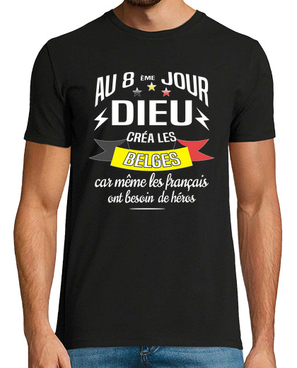 Image of god created the belgians gift humor