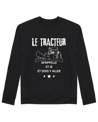 Sweat Unisexe tracteur agriculteur agriculture cadeau