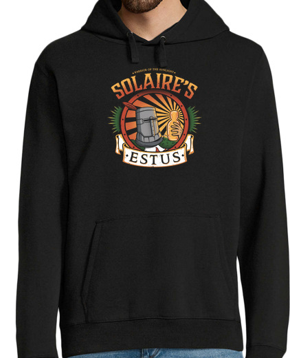 Sweat-shirt À Capuche Pour Homme estus solaires