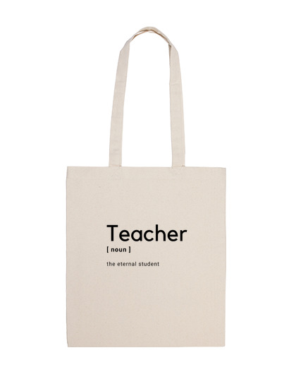 Image of tote-bag teacher noun