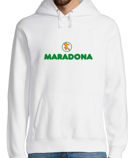 Sweat-shirt À Capuche Pour Homme Maradona