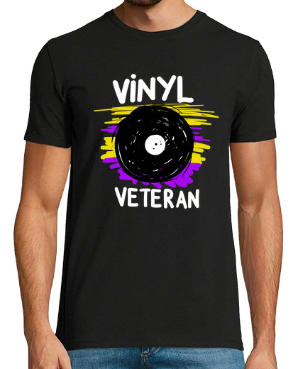 Image of gift for vinyl lovers, vinyl records gift, vinyl veteran