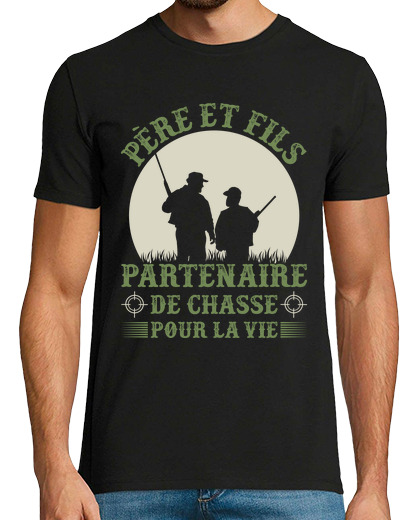 Image of father and son - hunting partner - gift