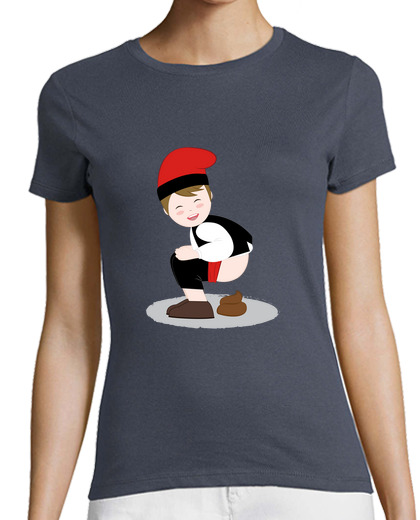 Image of caganer - samarreta dona