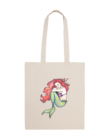 Image of tote bag, little mermaid