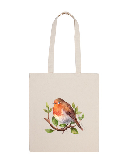 Image of robin on branch