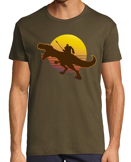 Image of dino adventure duo, man
